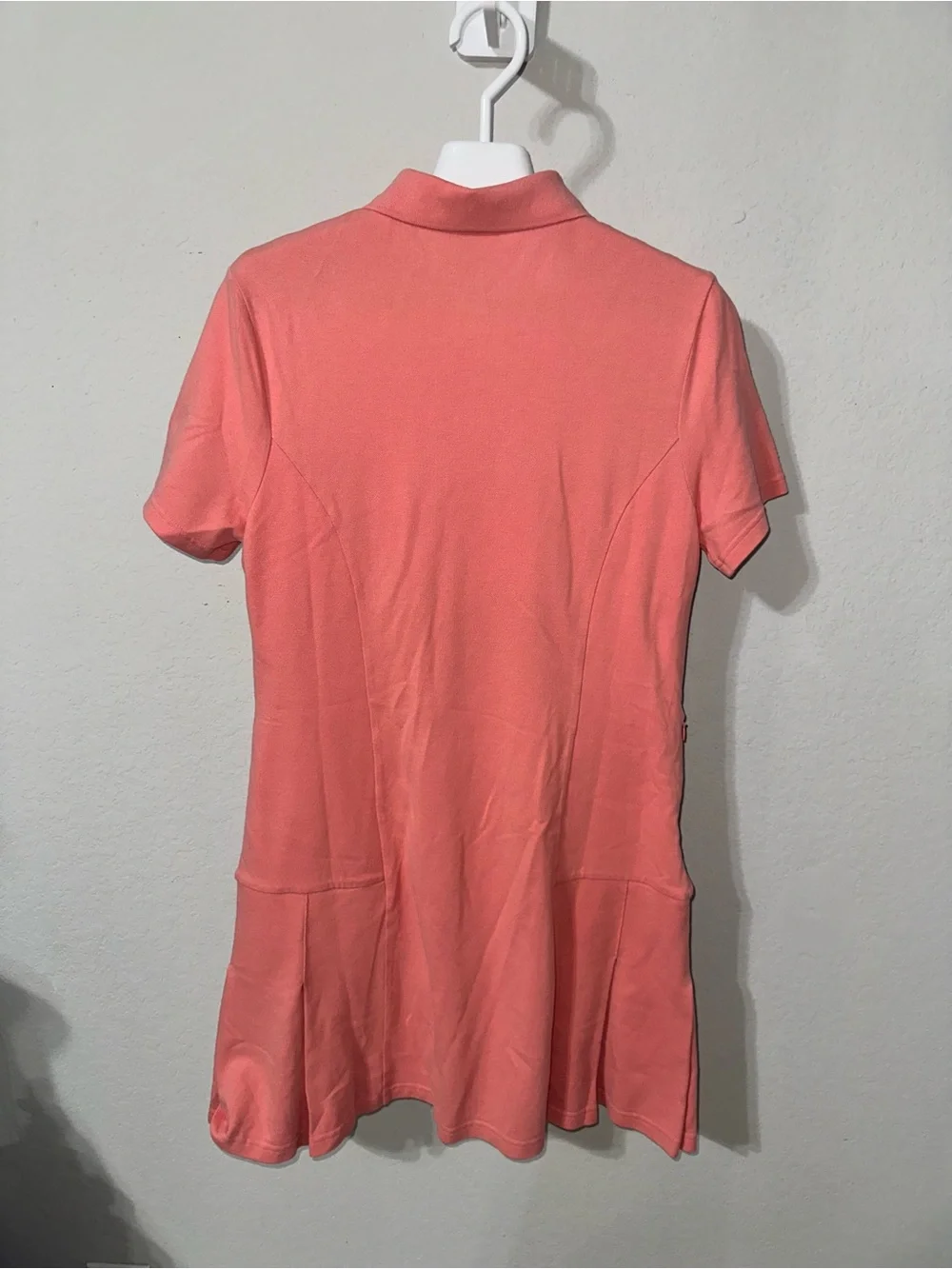 Outdoor‎ Voices  Coral Pink Polo Mini Dress Medium